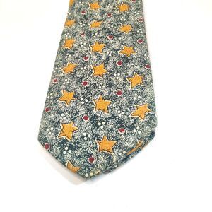 Green Gold and Red HOLIDAY tie - One of a Kind :)